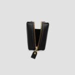 [ MOLVAR ] SQUARE POUCH BLACK / 正方形 ポーチ 本革 日本製レザー ブラック