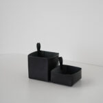 LEATHER BOX SET -hand stitch-