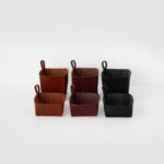 LEATHER BOX SET -hand stitch-