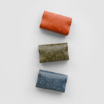 [ WITHOUT WASTING ] FOLD CARD CASE -hand stitch-