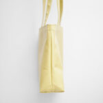 NUANCE TOTE BAG S +DEPTH yellow / ニュアンストートバッグ (Ｓ) マチ付き 日本製レザー イエロー