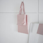 NUANCE TOTE BAG M +POCKET pearl pink / ニュアンストートバッグ （M） ポケット付き 日本製レザー パールピンク
