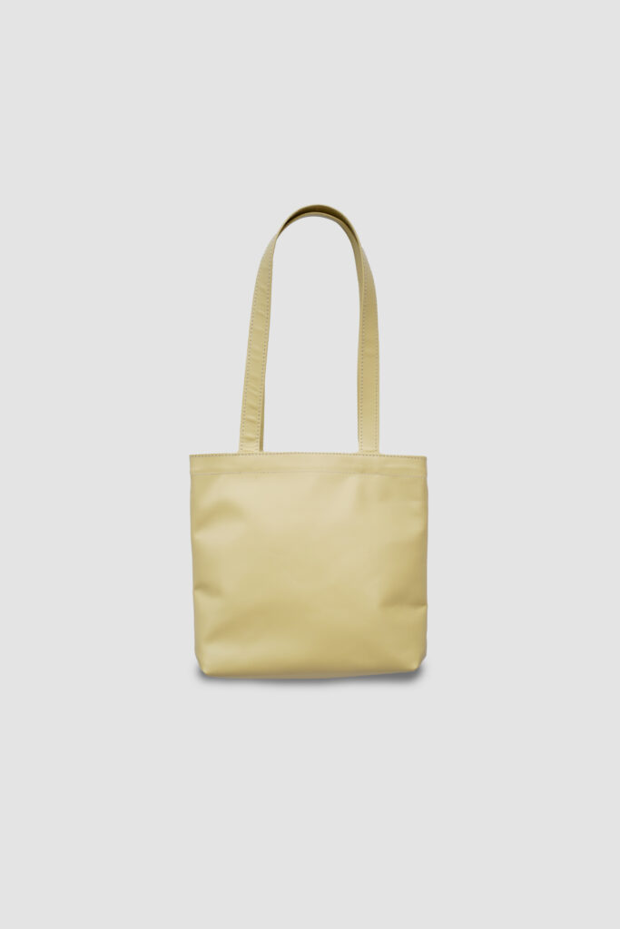 NUANCE TOTE BAG S +DEPTH yellow / ニュアンストートバッグ (Ｓ) マチ付き 日本製レザー イエロー