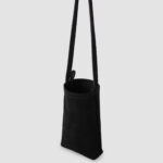 [ MOLVAR ] SUEDE MINI TOTE BAG BLACK / スエードミニトートバッグ 本革 イタリアンレザー ブラック