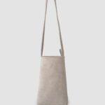 [ MOLVAR ] SUEDE MINI TOTE BAG KOALA GRAY / スエードミニトートバッグ 本革 イタリアンレザー コアラグレー