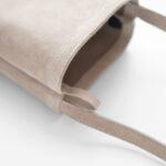 [ MOLVAR ] SUEDE MINI TOTE BAG KOALA GRAY / スエードミニトートバッグ 本革 イタリアンレザー コアラグレー