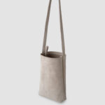 [ MOLVAR ] SUEDE MINI TOTE BAG KOALA GRAY / スエードミニトートバッグ 本革 イタリアンレザー コアラグレー
