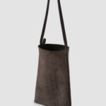 [ MOLVAR ] SUEDE TOTE BAG / スエードトートバッグ 本革 イタリアンレザー 縦長