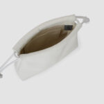 [ MOLVAR ] DRAWSTRING POUCH (S) / WHITE / 巾着ポーチS 本革 イタリアンレザー ホワイト
