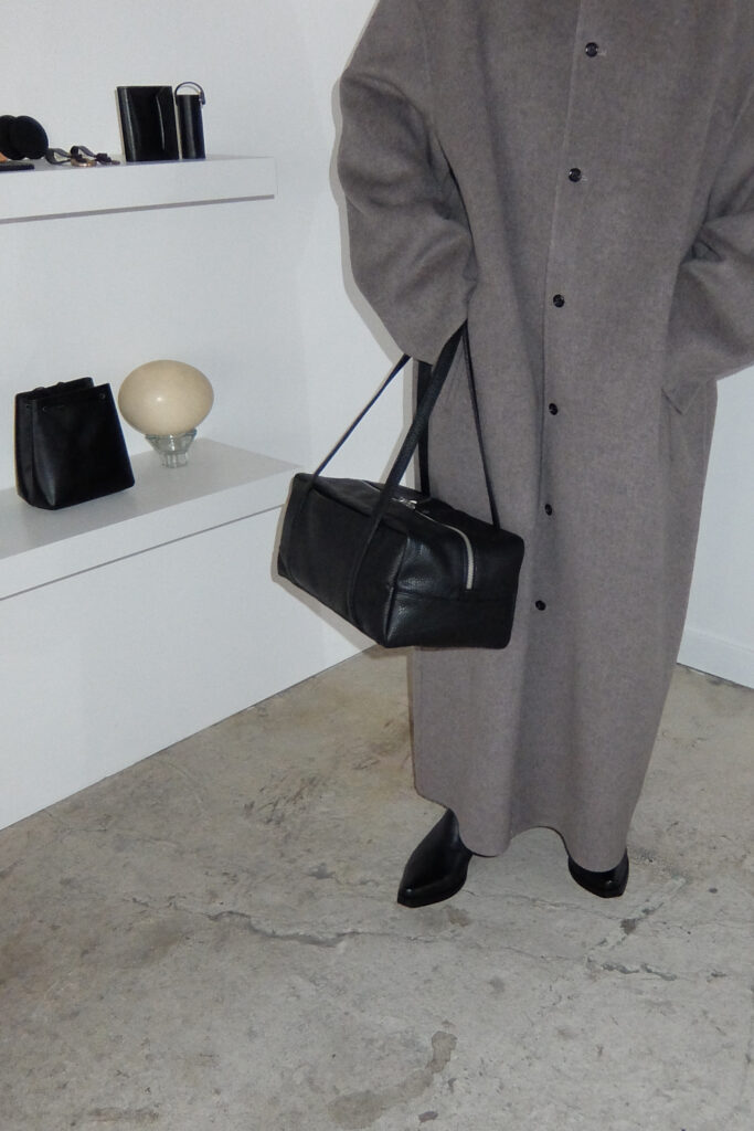 [ MOLVAR ] COMMUTE BOSTON BAG / BLACK / ボストンバッグ 本革 イタリアンレザー ブラック