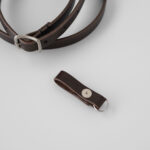 [ MOLVAR ] 8 HOLE BELT ＋ / ANTIQUE BROWN / レザーベルト 本革 キーリング付き アンティークブラウン